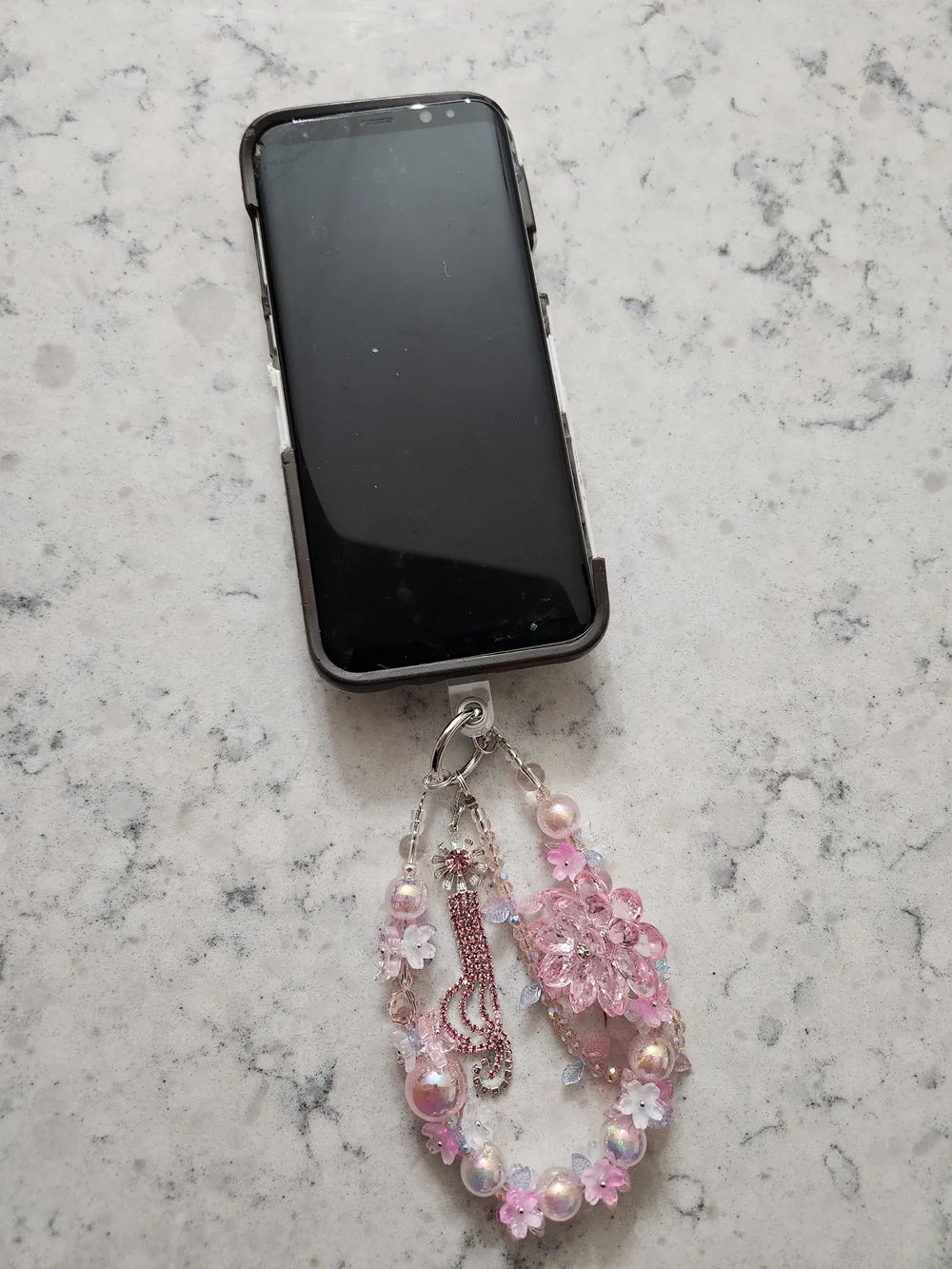 Pink Lotus Keychain - Picture 4 of 5